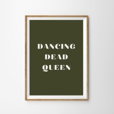 画像2: DANCING DEAD QUEEN アートおしゃれなポスター （３色） (2)