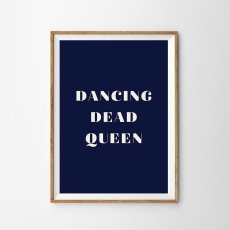 画像3: DANCING DEAD QUEEN アートおしゃれなポスター （３色） (3)