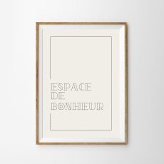 画像2: ESPACE + LAMORE  アートポスター (2色） (2)