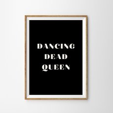画像1: DANCING DEAD QUEEN アートおしゃれなポスター （３色） (1)