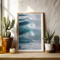 画像2: Water Splash Wave 波と海のおしゃれなポスター (2)